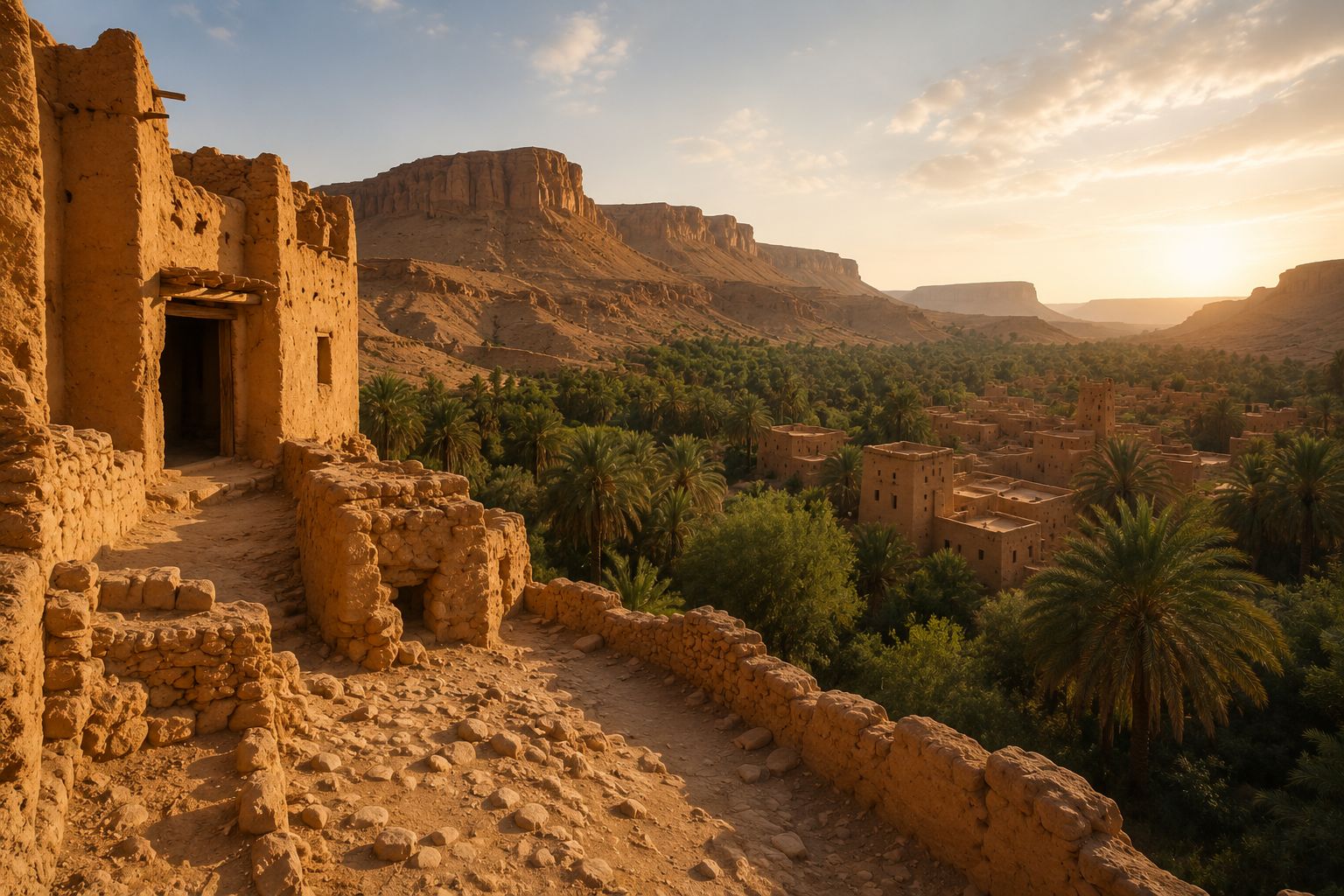 Historical landscape of central Arabia